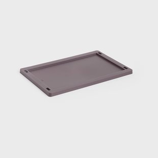 HAY Colour Crate deksel plastic small Bordeaux