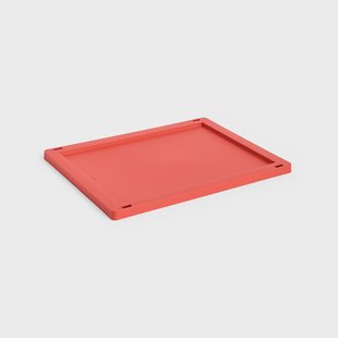 HAY Colour Crate deksel plastic medium Red
