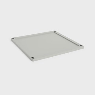 HAY Colour Crate Square deksel plastic large Grey