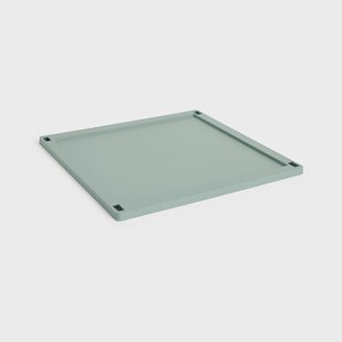 HAY Colour Crate Square deksel plastic large Sage green