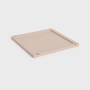 HAY Colour Crate Square/Cube deksel plastic medium Powder