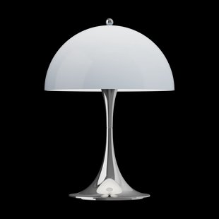 Louis Poulsen Panthella 250 draagbare tafellamp Chrome opal blue grey
