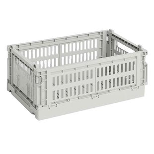 Hay Colour Crate Krat RE Opbergbak S Grey