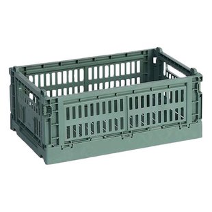 Hay Colour Crate Krat RE Opbergbak S Sage Green