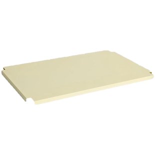 Hay Deksel Voor Colour Crate L Metaal Light Yellow