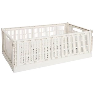 Hay Colour Crate Krat RE Opbergbak XL Off-White