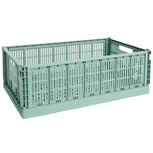 Hay Colour Crate Krat RE Opbergbak XL Sage Green