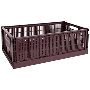 Hay Colour Crate Krat RE Opbergbak XL Bordeaux