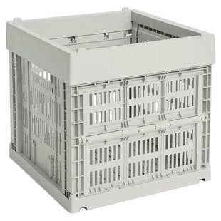 Hay Colour Crate Krat RE Opbergbak Cube Grey