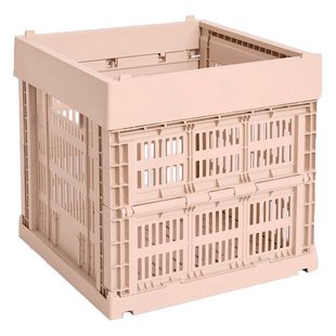 Hay Colour Crate Krat RE Opbergbak Cube Powder
