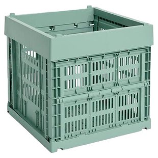 Hay Colour Crate Krat RE Opbergbak Cube Sage Green