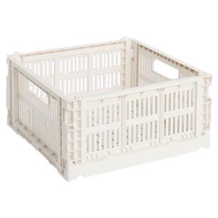 Hay Colour Crate Krat RE Opbergbak Square M Off-White