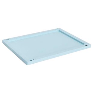 Hay Deksel Voor Colour Crate M Plastic Soft Blue