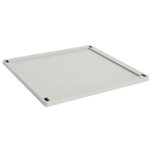 Hay Deksel Voor Colour Crate Square L Plastic Grey