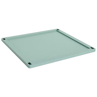 Hay Deksel Voor Colour Crate Square L Plastic Sage Green