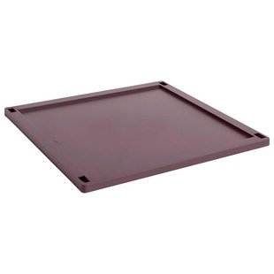Hay Deksel Voor Colour Crate Square L Plastic Bordeaux
