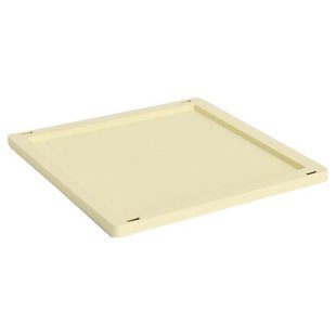 Hay Deksel Voor Colour Crate Cube/Square M Plastic Light Yellow