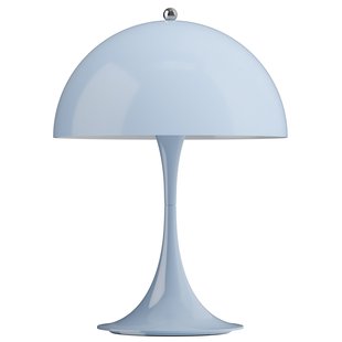 Louis Poulsen Panthella Portable Tafellamp&Oslash;25 V3 LED Opal Blue