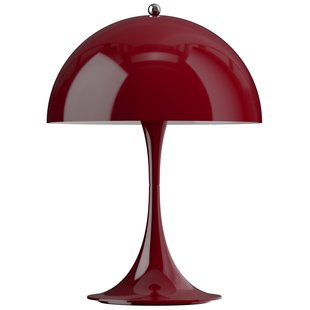 Louis Poulsen Panthella Portable Tafellamp&Oslash;25 V3 LED Opaque Burgundy