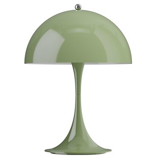 Louis Poulsen Panthella Portable Tafellamp&Oslash;25 V3 LED Opaque Moss Green
