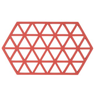 Zone Denmark Triangles Onderzetter 24x14 Burned Red