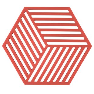Zone Denmark Hexagon Onderzetter Burned Red