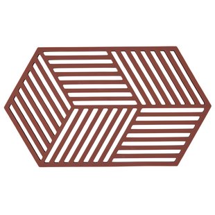 Zone Denmark Hexagon Onderzetter 24x14 Burgundy