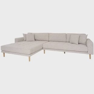 House Nordic Lido Beige 2,5-Zits Hoekbank Links