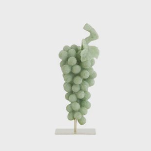 Light & Living - Ornament GRAPE - 15x13x35cm - Groen