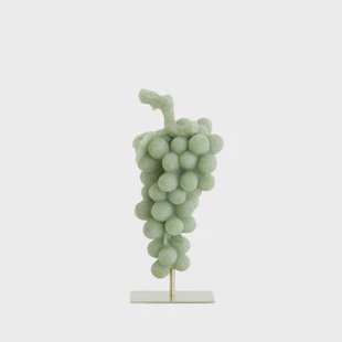 Light & Living - Ornament GRAPE - 14x12.5x30.5cm - Groen