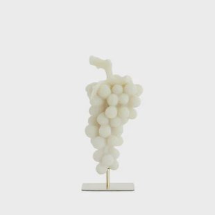Light & Living - Ornament GRAPE - 14x12.5x30.5cm - Wit
