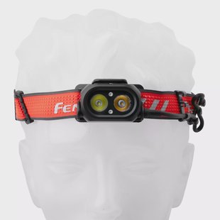 Fenix HP12R-T oplaadbare hoofdlamp, 1300 lumen, rood