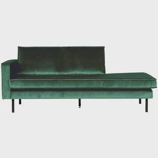 WOOOD Rodeo Daybed Links - Velvet - Green Forest - 85x203x86