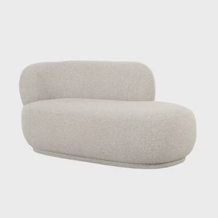 DÉJA Living - Daybed Hout|Stof - Beige - 160x69x82cm - Gjøvik