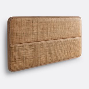 Hoofdbord in gevlochten rotan, Amara