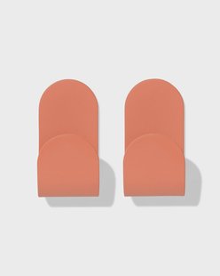 HEMA Plakhaken terra - 2 stuks