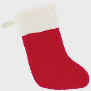 Unique Living - Kerstsok Hanna Red - 45x25cm