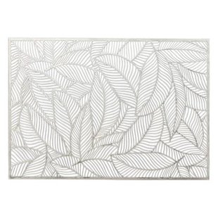 Unique Living - Placemat Nissa 30x45 cm - Zilver