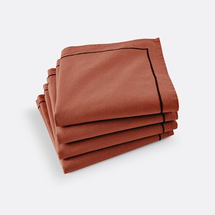 Servetten linnen/gewassen katoen Métis Bourdon