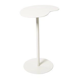 Bijzettafel Mica organisch - wit - 53x35x26 cm