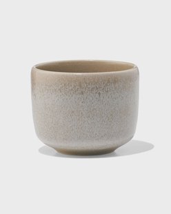 HEMA Mok 240ml Monaco reactief glazuur lichtbruin (lichtbruin)