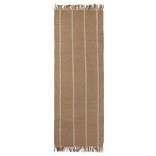 Broste Copenhagen Yuki Vloerkleed 200x70 Wit/naturel