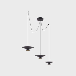 Norvind LED hanglamp zwart 6-lamps metaal Lindby - Eetkamer - Modern - Meerdere lampen