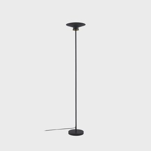 Norvind LED vloerlamp 1-lamp zwart metaal Lindby - Eetkamer - Modern - 1 lamp