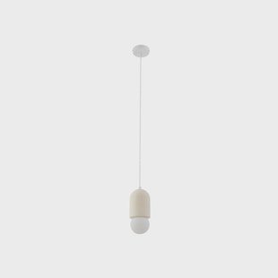 Nielson hanglamp Ø 11 cm beige gips Lindby - Woonkamer - Modern - Gips / Klei - 1 lamp