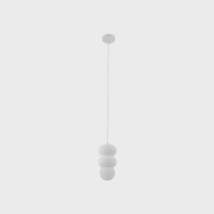 Nielson hanglamp Ø 12 cm wit gips Lindby - Woonkamer - Modern - Gips / Klei - 1 lamp