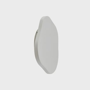 Nielson LED wandlamp 30 x 30 cm wit gips Lindby - Woonkamer - Modern - Gips / Klei - 1 lamp