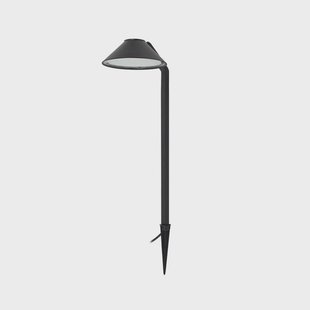 Capelo LED grondspies lamp hoogte 77 cm zwart metaal Lindby - Terras - Modern - Aluminium - 1 lamp