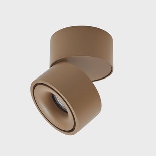 Rotari LED plafondspot 1-lamp bruin 8,9 W Arcchio - Gang / Hal - Modern - Aluminium - Rond