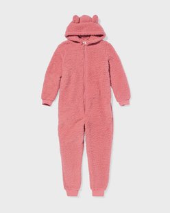 HEMA Kinderonesie teddy roze (roze)